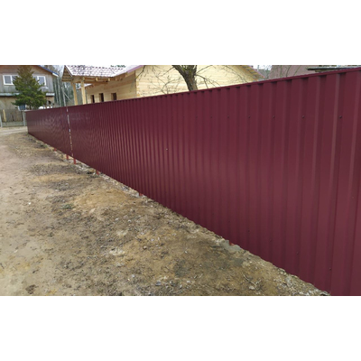 Профнастил С8 эконом односторонний глянец