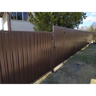 Профнастил с8 0,45 односторонний глянец