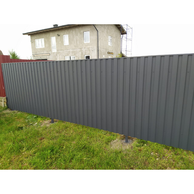 Профнастил МП20 эконом односторонний глянец