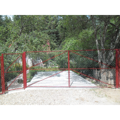 Оцинкованная сетка рабица для забора д. 1,8 высотой 2,0 м