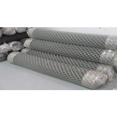 Оцинкованная сетка рабица для забора д. 1,6 высотой 1,5 м