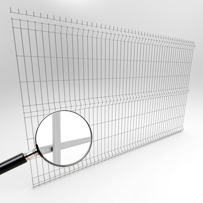 Панель 3D оцинкованная 4/4. Высота 1,7 метра