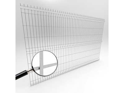 Панель 3D оцинкованная 4/4. Высота 2 метра