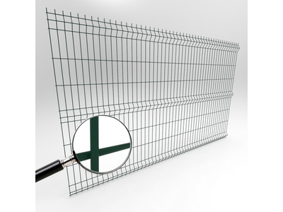 Панель 3D с полимерным покрытием 4/4. Высота 1,5 м