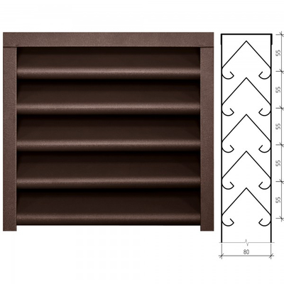 Жалюзи «Твинго», МАТ двухсторонний