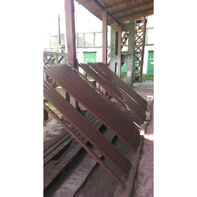 Столб 60*40*2 (стандарт) 2,4 м загрунтованный